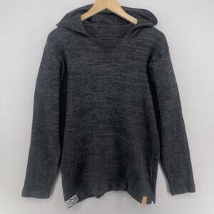 PAKA Sweater Adult XL The Hoodie Royal Alpaca Blend Pullover Charcoal Gray